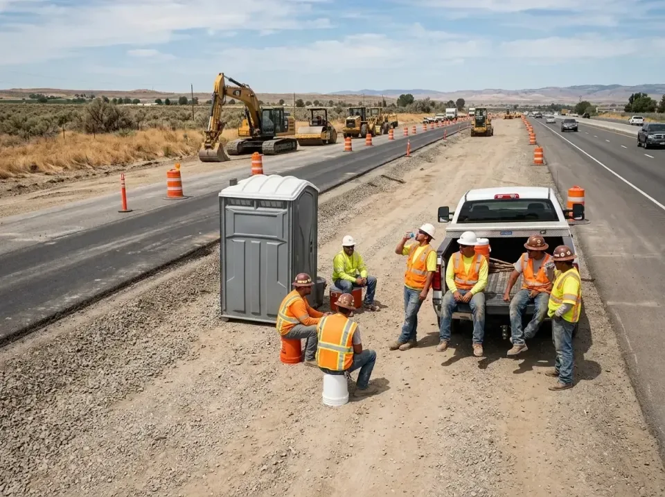 highway-road-construction-crew-007 — frequently asked questions, Porta Potty and Restroom Rentals in Houma, LA